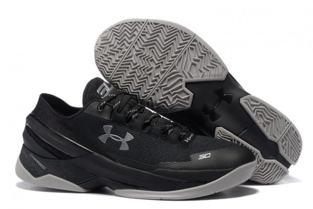 UA Curry Two Low Basketball Shoes Black