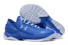 UA Curry Two Low Basketball Shoes Blue