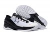 UA Curry Two Low Basketball Shoes White/Black
