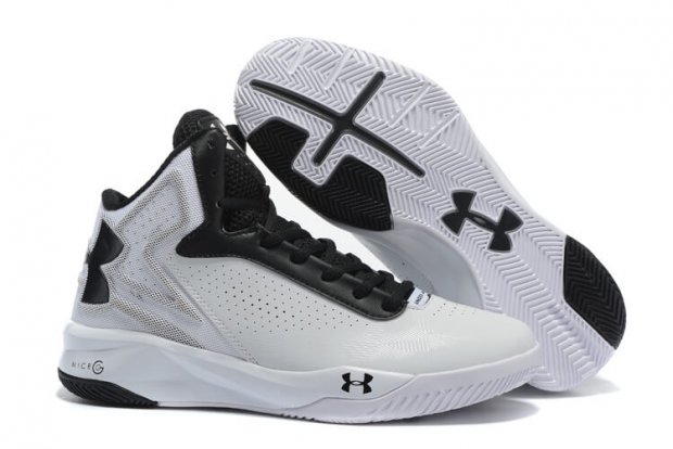 UA Rocket Shoes White/Black