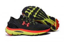 UA SpeedForm Gemini 2 Black Green/Red