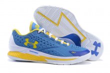 UA Curry One Low Basketball Shoes Light-Blue