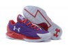 UA Curry One Low Basketball Shoes Purple/Red