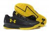 UA Curry One Low Basketball Shoes Black/Yellow