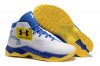 UA Curry 2.5 Basketball Shoes White/Blue/Yellow