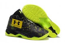 UA Curry 2.5 Basketball Shoes Black/Green
