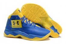 UA Curry 2.5 Basketball Shoes Blue/Yellow