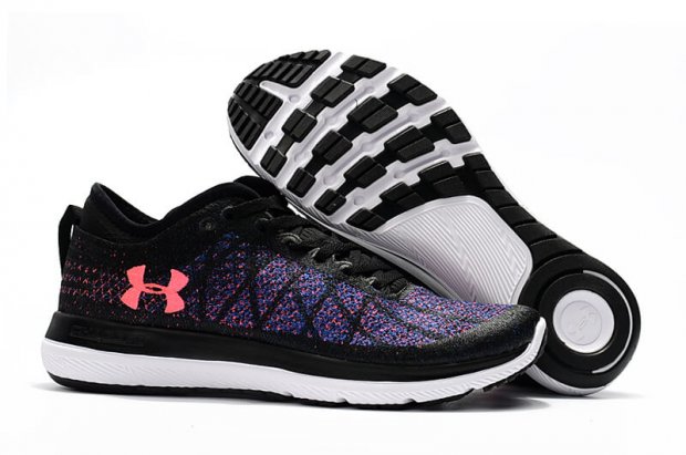 Women\'s UA Threadborne Fortis 3 Black / Purple Pink