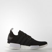 Men's adidas NMD_R1 SHOES Black / Black / Running White