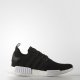 Men's adidas NMD_R1 SHOES Black / Black / Running White