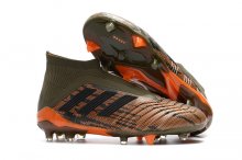 Men's adidas Predator 18+ Trace Olvie / Black / Light Orange