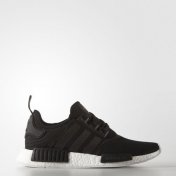 Men's adidas NMD R1 ORIGINALS SHOES Black/White