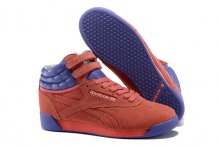 Reebok FREESTYLE HI Poppy Red / Royal Orchid