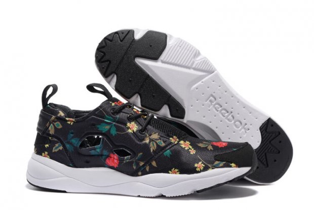 Reebok FURYLITE SR Blk/Red Rush/Stinger Yell/Dk Sage/Jade Stone