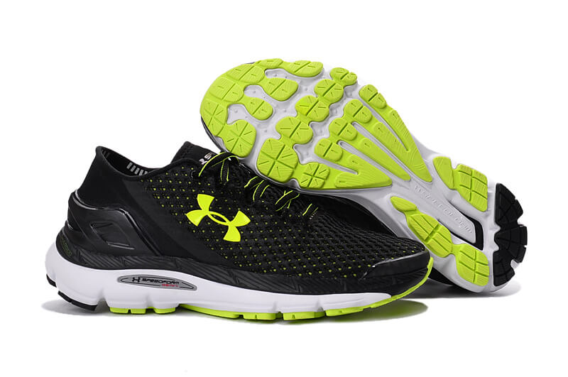 under armour shoes black and green